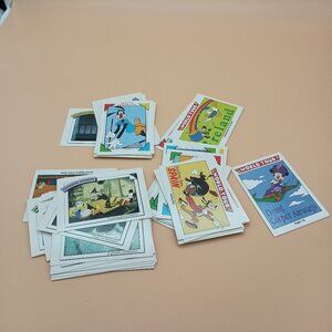 Disney World Tour Trading Cards Vintage 90s Favorite Stories Family Portraits